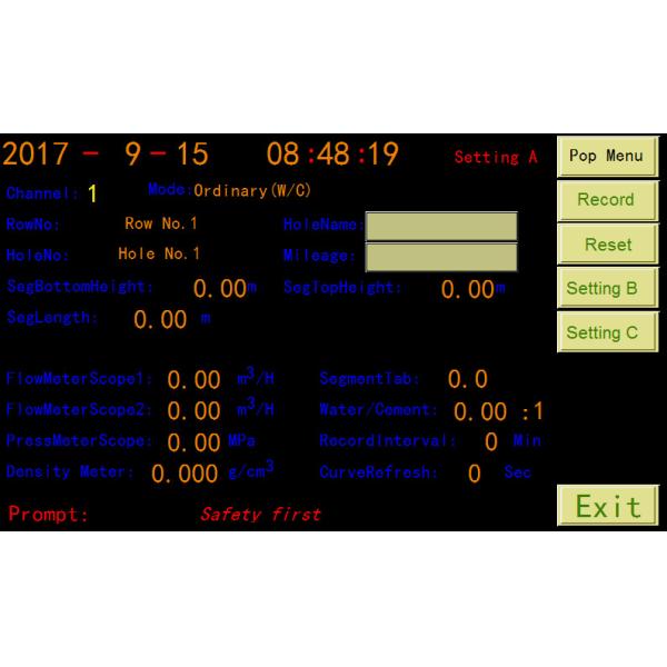 Lugeon Experimental Instruments And Data Acquisition Recorders For Geotechnical Analysis