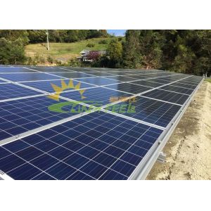 OEM Flat Roof Solar Panel Mounting Rails 1200mm~4500mm Span