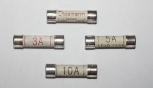 Quality Bs1362 3a British Standard Fuses ASTA Certificate Ceramic Tube Material for sale