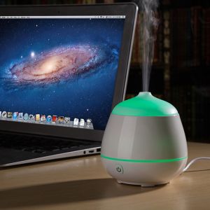 Quiet Mist Classic Ultrasonic Personal White 80ml USB Air Humidifier