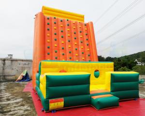 China Fire Proof Sports Game EN14960 Inflatable Climbing Tower on sale