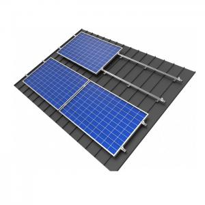 Quality PV Array Solar Panel Roof Mounting Systems Residential Industrial Photovoltaic Galvanized for sale