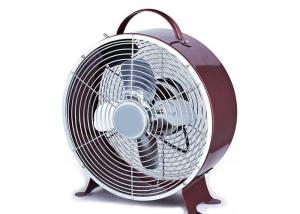 Quality 8 Inch Metal Mini Table Retro Electric Fan For Home Office Fashion for sale