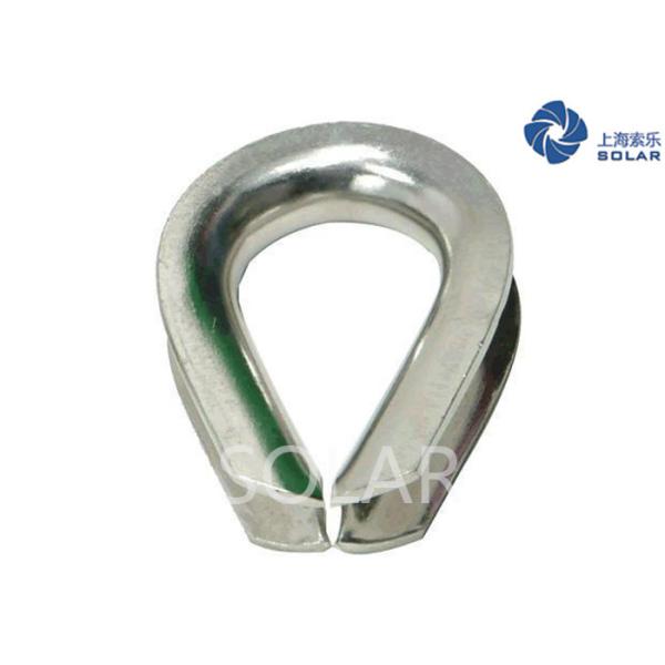 Shaped Thimble G414 for Marine US Type Lifting And Rigging Hardware Heart