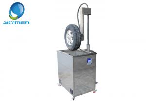 Quality Alloy Wheel / Tire Cleaning Machine with Digital Control , Easy Sweep for sale