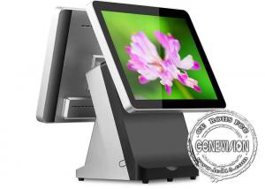 China Supermarket 15.6'' Windows Dual Screen POS System With Printer Scanner on sale