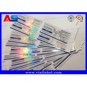 Holographic 10ml Vial Labels Injectable Peptide Prescription Vial Label Printing