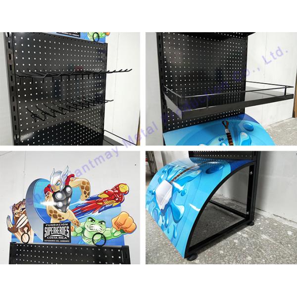 Top Quality Retail Shop Power Tools Peg Board Stand Iron Display Shelf