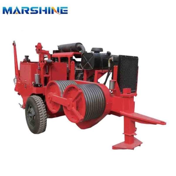 Buy Bottom Groove Power Overhead Line Stringing Equipment Tensioner Diesel Engine at wholesale prices