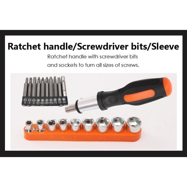 JYH-HTS17-1 Hardware Tool Set Tools Set Box All In One For Home Mechanical Tool Kit