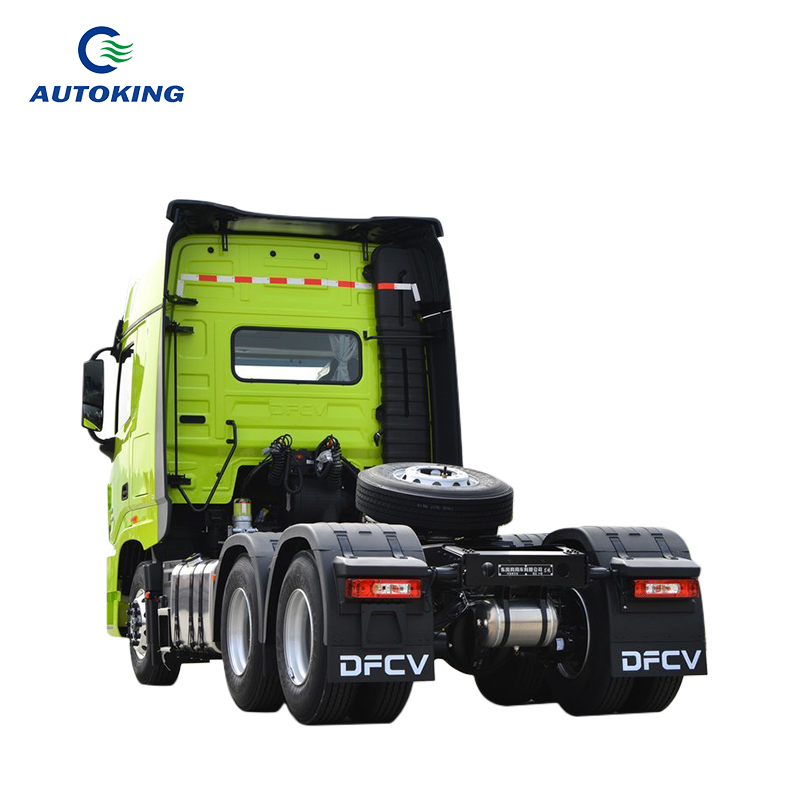 Multimedia System Yes Used Tractor Trucks Dongfeng Sinotruk Howo 371hp 6x6 Trailer Head