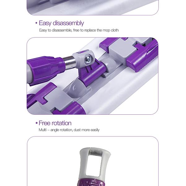 H-003 ESD Microfiber Cleanroom Wet Mop Dust Proof 12x35cm