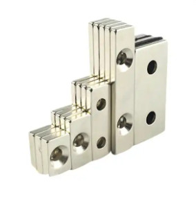 N42 Circular Neodymium Magnets , Round Countersunk Magnets