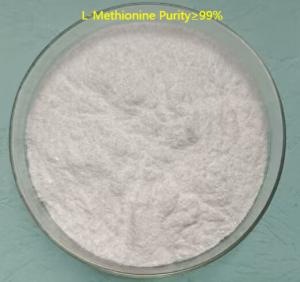 Quality Food Industry L Methionine Supplements Powder CAS 63-68-3 C5H11NO2S for sale