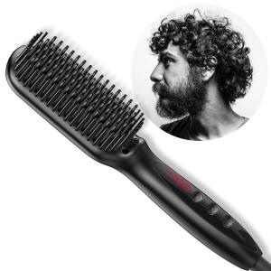 China 5.7cm Preventing Knotting Negative Ion Straight Hair Comb Ion Beard Brush on sale
