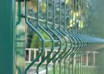White Vinyl Coated Welded Wire Fencing / Galvanised Welded Wire Mesh Panels
