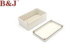 Rectangular Clear Plastic Enclosure Box Screw Type Small Size Corrosion