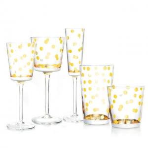 China High-End Custom Lead-Free Crystal Glass Gift Plating Wine Glass Set Pollution Free on sale