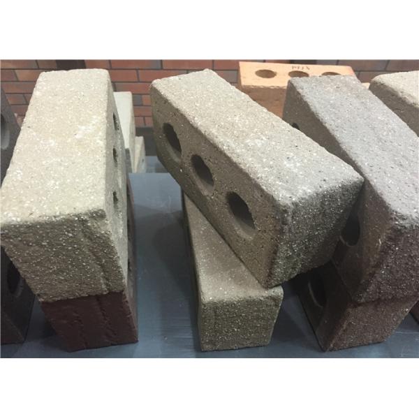 Multi Holes White Brick Veneer , Brick Facade Exterior Wall 210x100x65mm