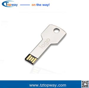 Quality keychain Logo custome 8gb 16gb 32gb 64gb 128gb car key shape usb flash drive for sale