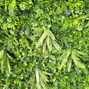 Quality 2x25cm Green Hedge Artificial Flower Wall Panel for sale