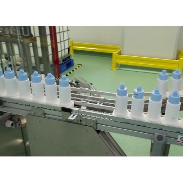 Intermittent Mode Bottle Filling Capping Machine For Lotion Liquid High Accuracy