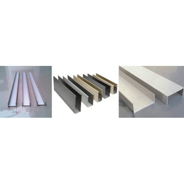 3.0mm Solar Panel U C Strut Channel Roll Forming Machine Process