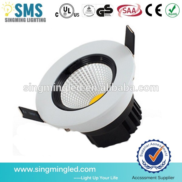 Showcase/Shopping mall/home led downlight dimmable recessed led high brightness ceiling lamp