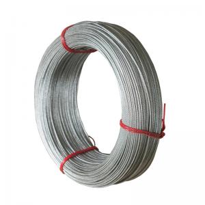 Quality Non-Alloy 6x7-Wsc Steel Wire Rope for Rubber Conveyor Belt Long-Lasting Reinforcement for sale