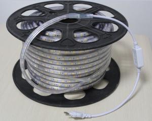 Quality High lumen SMD5050 220V waterproof IP65 led neon flexible strip green for sale