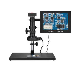 Quality Video Digital 3D 4K Electronic Soldering Microscope With Camera for sale