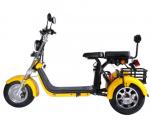 Red Green Three Wheel Electric Mobility Scooter For Adults Street Legal 60-80km