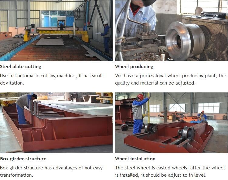 Heavy Duty Rail Motor Car For Workshop Material Handling In Plastic Mold Plant