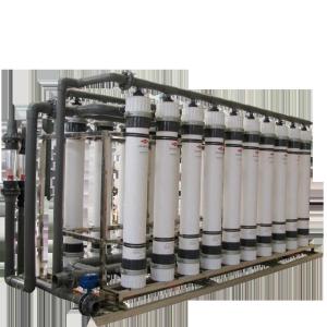 Quality commercial Ultrafiltration Systems Water Treatment 2.2KW 10TPH for sale