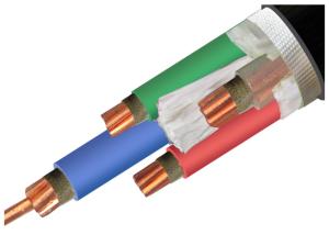 Quality Custom XLPE Insulation Cable , Copper Conductor Cable Environmental Protection for sale