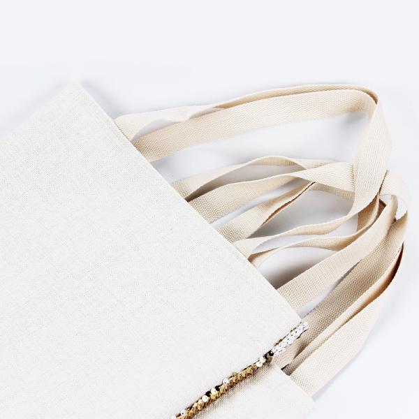 Customizable DIY Sublimation Blanks Magic Reversible Sequin Tote Bag 40*34cm