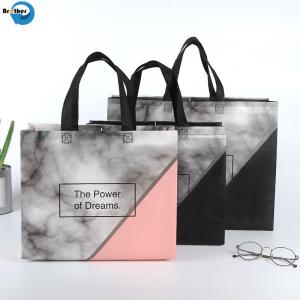 Quality Promotional PP Non-Woven Printed Tote Shopping Bag Wholesale/Printable Reusable Non Woven Shopping Bags with Logo for sale