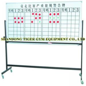 Quality Track and Field Equipment Foul Bulletin Board for Walking Race for sale