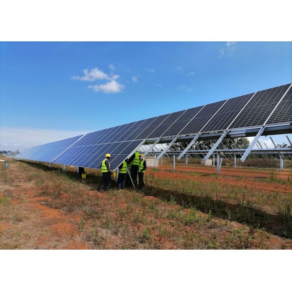 Solar Bracket Flat Single Axis Solar Tracker System With Longlife Guarantee
