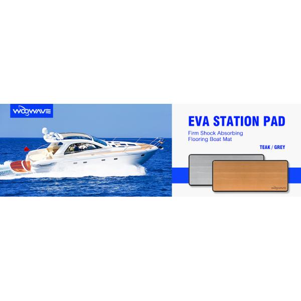 Deck Grip Mat Waterproof Station Pad with 45-60degrees Hardness and Customized Surface