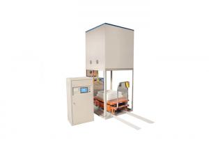 Quality 1700 °C Lift Bottom Loading Furnace , Four Side Heating High Efficiency Electric Furnace for sale