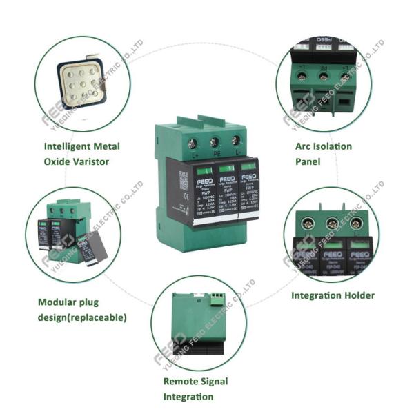 Power Strip 4P AC420V Circuit Surge Protector