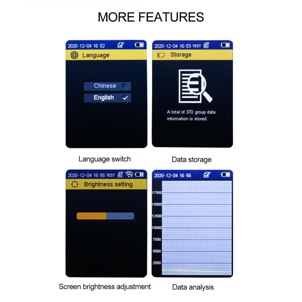 10000ppm Multimeter Accessories , Co2 Carbon Dioxide Detector