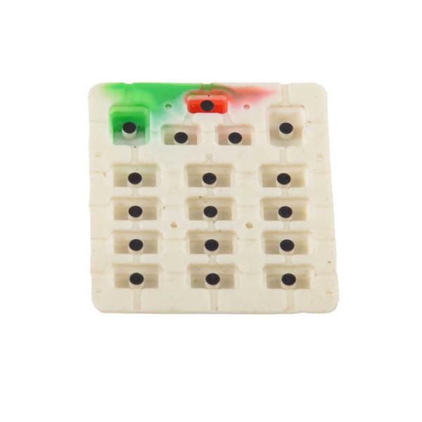 Customized Silicone Rubber Key with Optional Backlight for Brightness Control