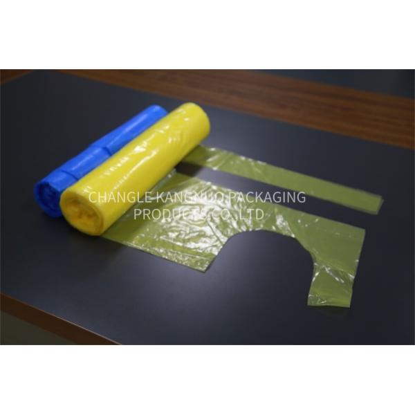 Waterproof Polythene Blue Disposable Aprons On A Roll Coloured Free Samples