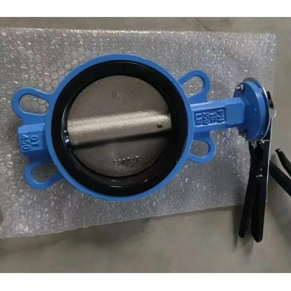 JIS 5K 10K lever operation ductile iron butterfly valve