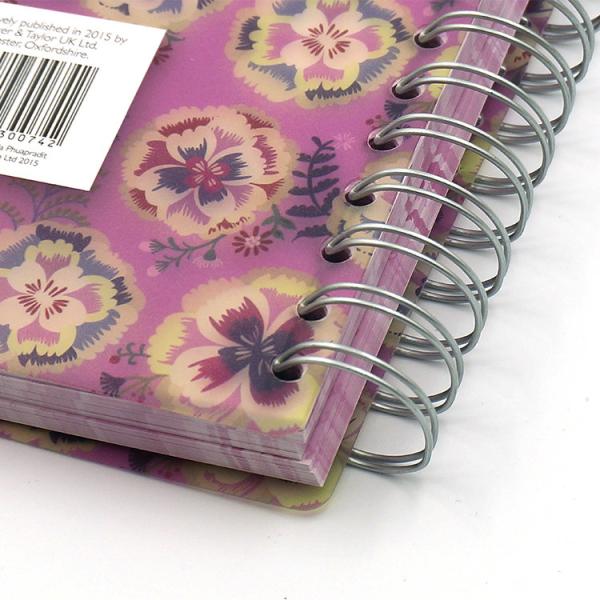 Spiral Bound Journal Spiral NoteBook Printing Plastic PVC Cover 148*210mm