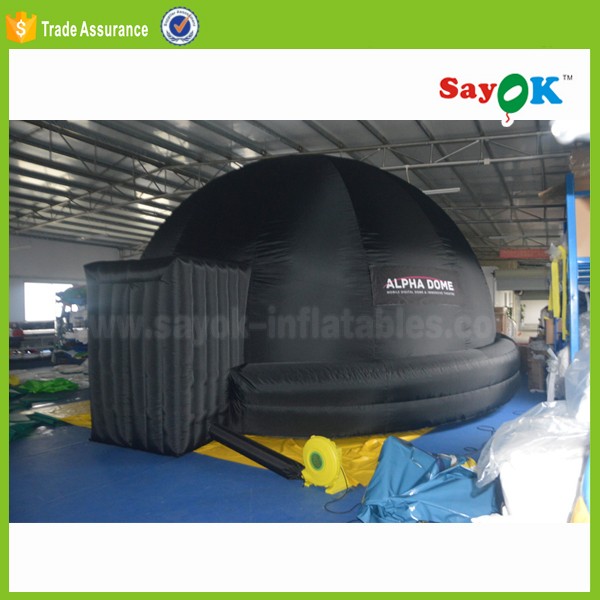 3d Cinema Tent Portable Inflatable Dome Panetarium 5m Projector Planetarium for School