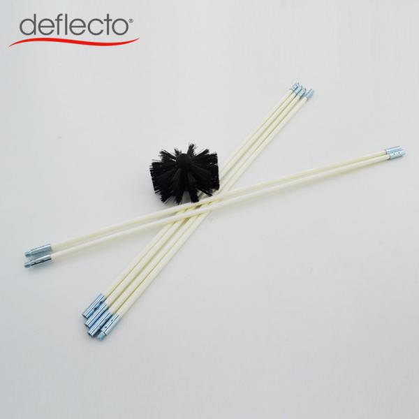 Buy Roller Style Dryer Vent Duct Cleaning Kit Lint Remover 12 Feet Nylon Brush Kit at wholesale prices