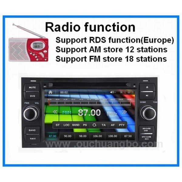Ford Transit /Foucs car radio with gps navigation radio ipod bluetooth CD player OCB-8629